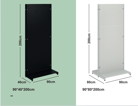 Mega Pegboard Frame Skápur