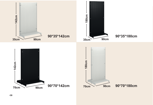 Pegboard Frame Max hillur