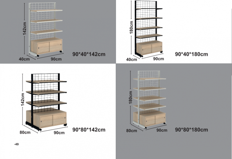 Þurrkað skáp + skáp